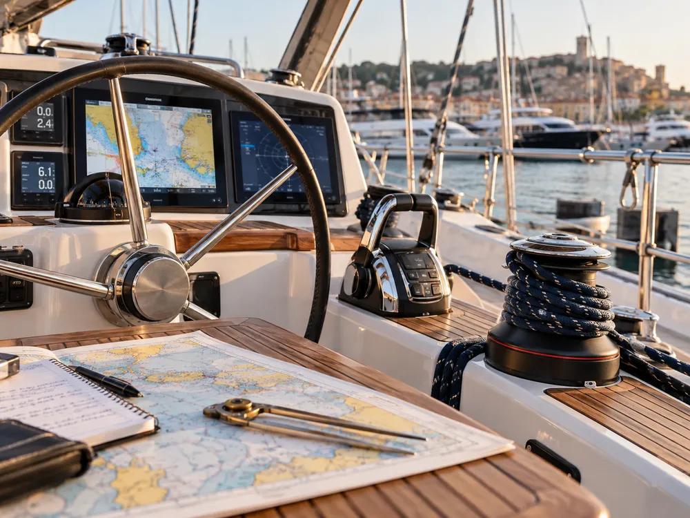Préparation pratique à la conduite d’un yacht